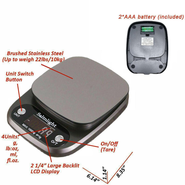 Kitchen hotsell scale 10kg